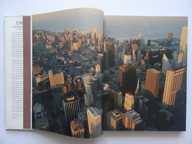 洋書◆シカゴ写真集 本 サンティ アメリカ 建築 建物 風景 景色