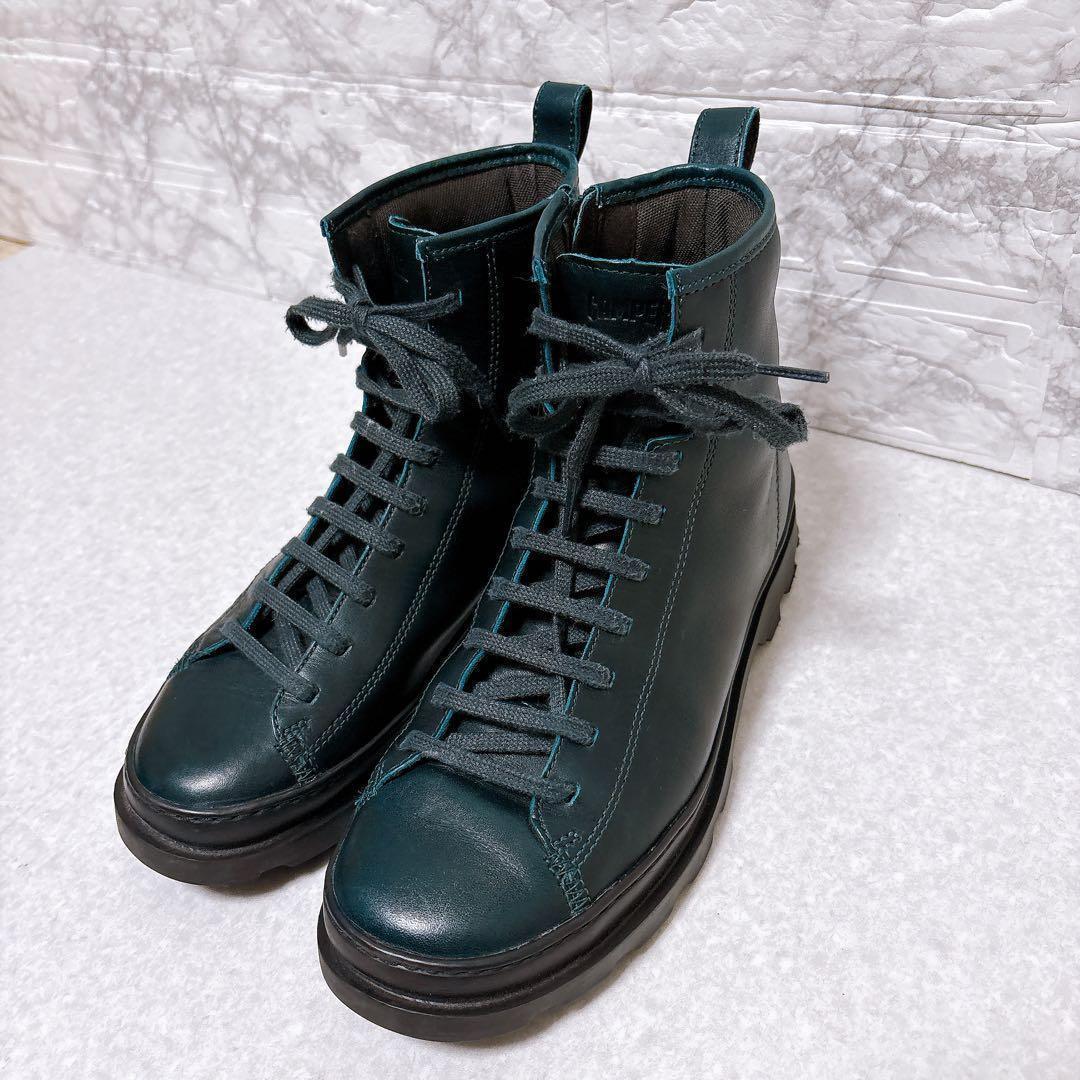 ⭐美品⭐CAMPER カンペール BRUTUS ブルートゥス カーキグリーン