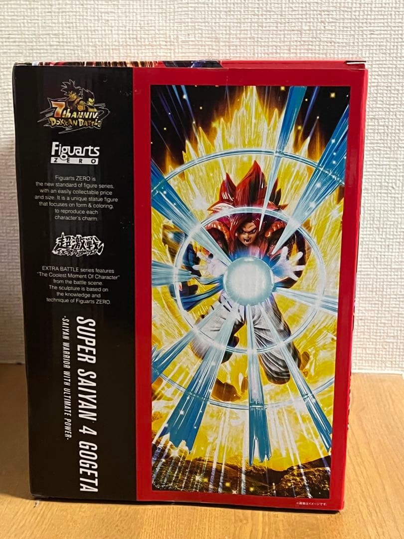 ドッカンバトル7周年フィギュアーツZERO［超激戦］コラボ 超サイヤ人4ゴジータ