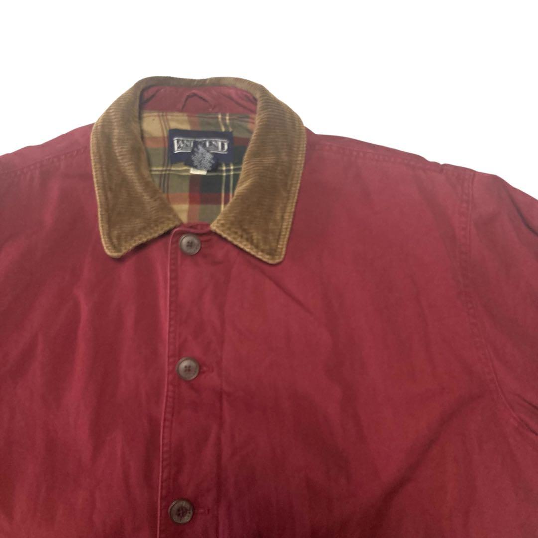 LANDS’END ハンティングカバーオールジャケット