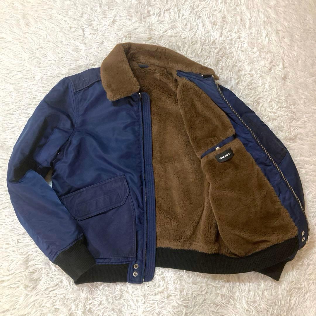 【DIESEL】B-15タイプ 2WAY ボア着脱可能　L ネイビー