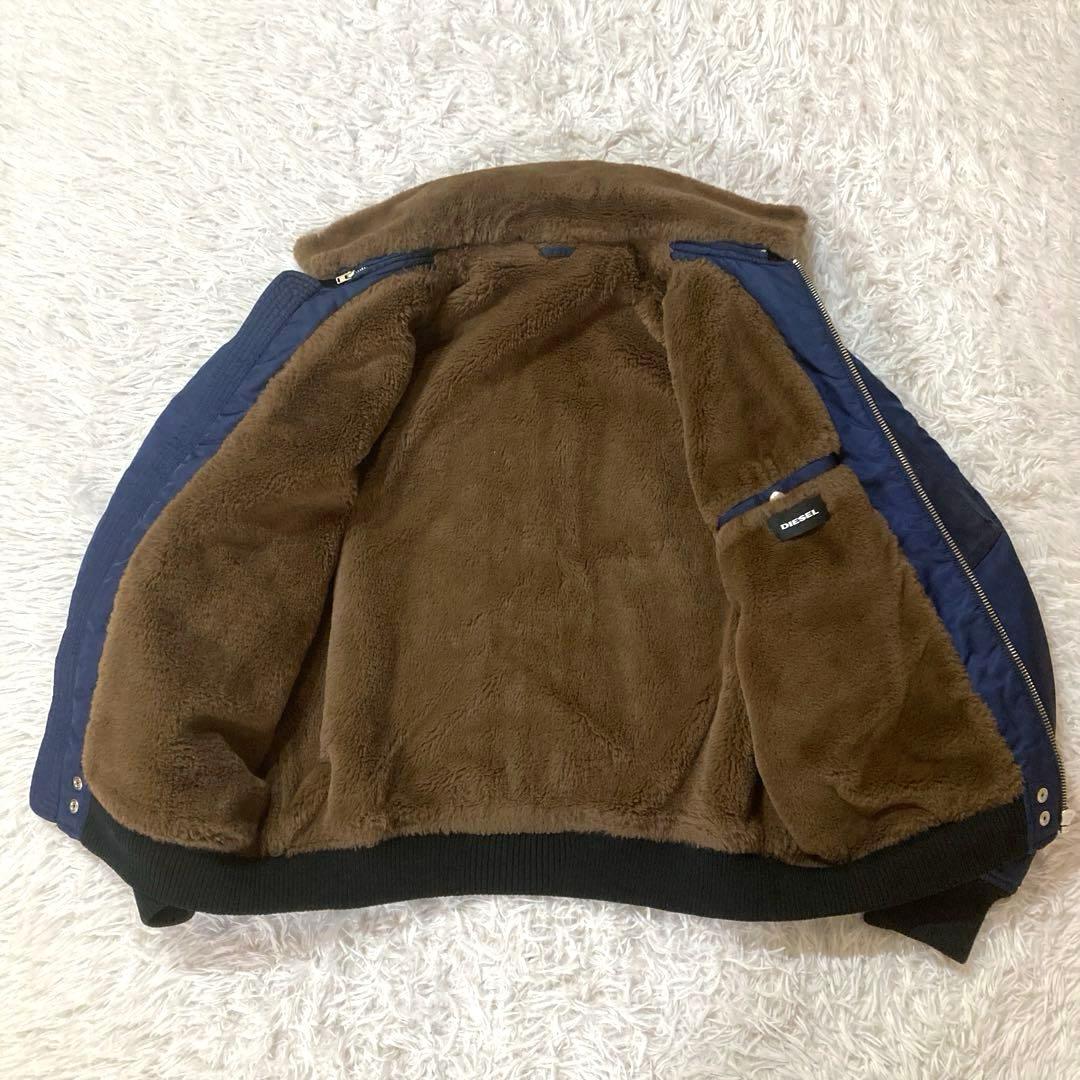 【DIESEL】B-15タイプ 2WAY ボア着脱可能　L ネイビー