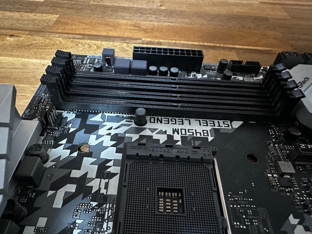 【動作確認済】ASRock Steel Legend B450M マザーボード
