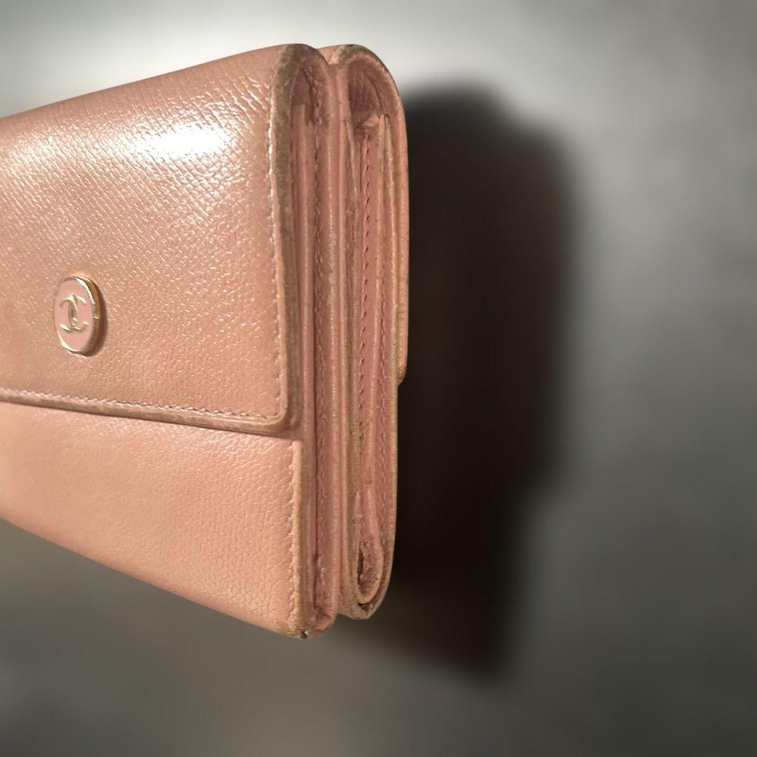 シャネル　CHANEL ココボタン　財布