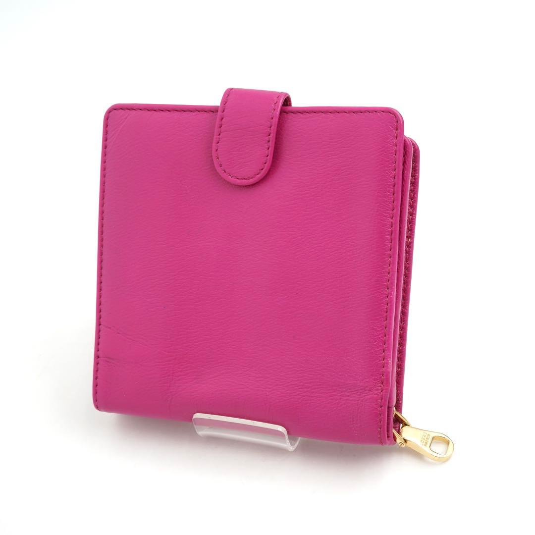 ✨未使用に近い✨　LOEWE ミニ財布　アナグラム　アマソナ　二つ折り　刻印