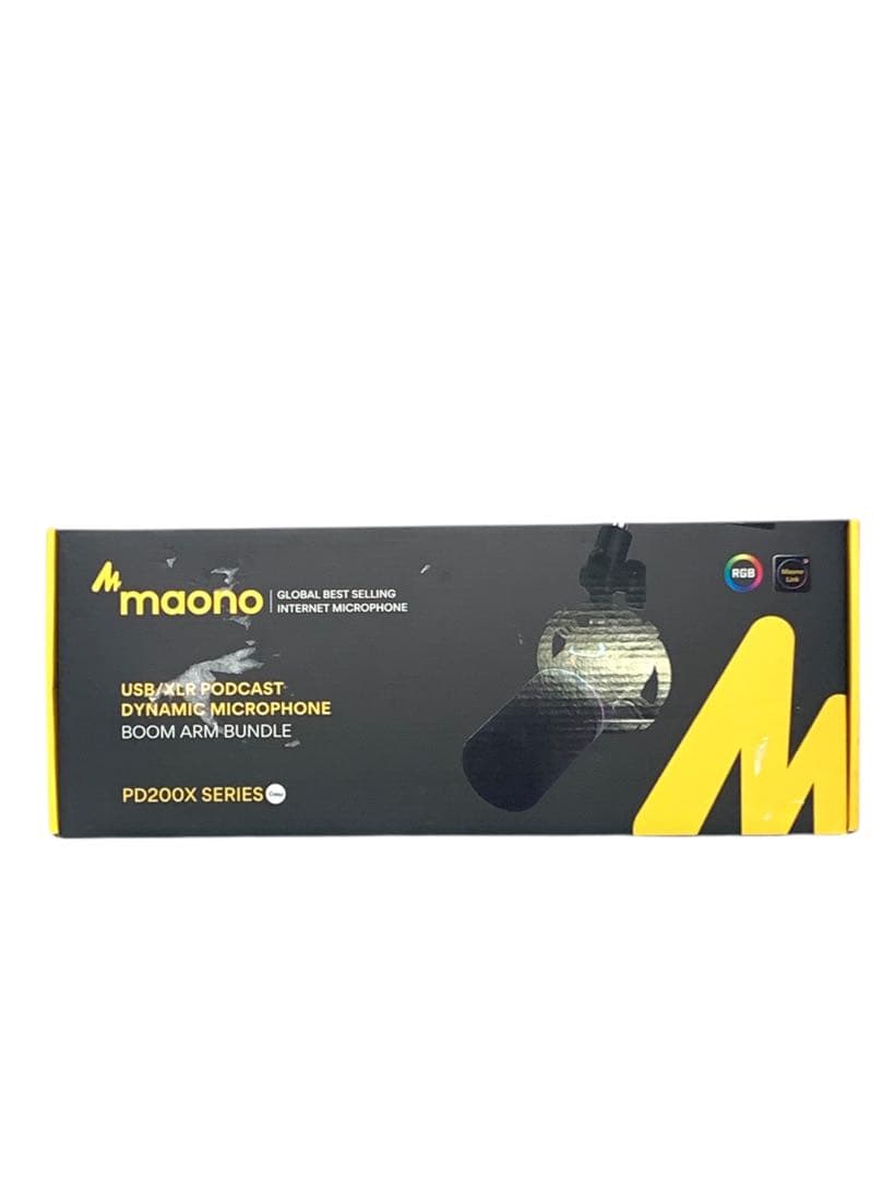 【開封済　未使用品】MAONO PD200XS PCゲーミングマイク　ホワイト