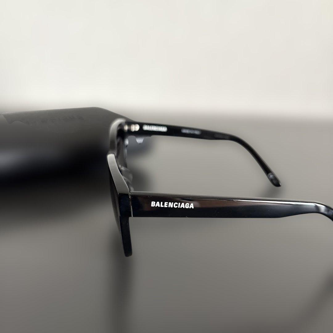 BALENCIAGA ブラック サングラス ケース付き