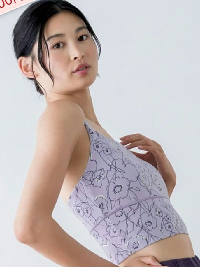 か*ー様 ❗お値下げ❗SUKALAドローイングフラワーブラタンクトップLサイズ