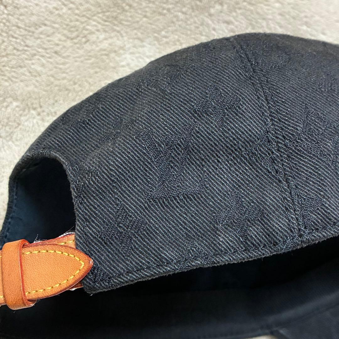 LOUIS VUITTON キャップ モノグラムエッセンシャル 総柄 ブラック