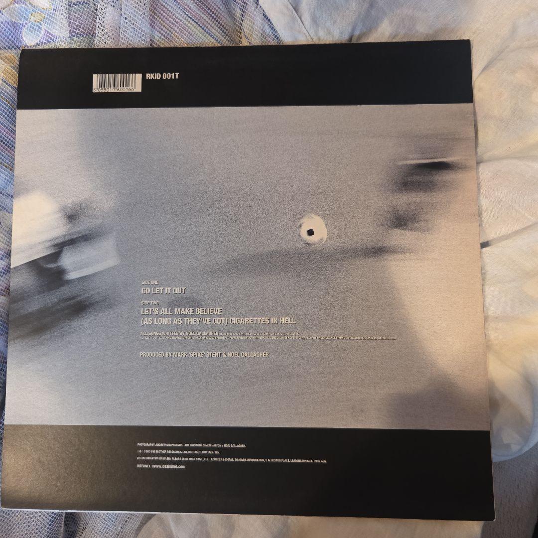 Oasis Go Let It Out 12inchレコード