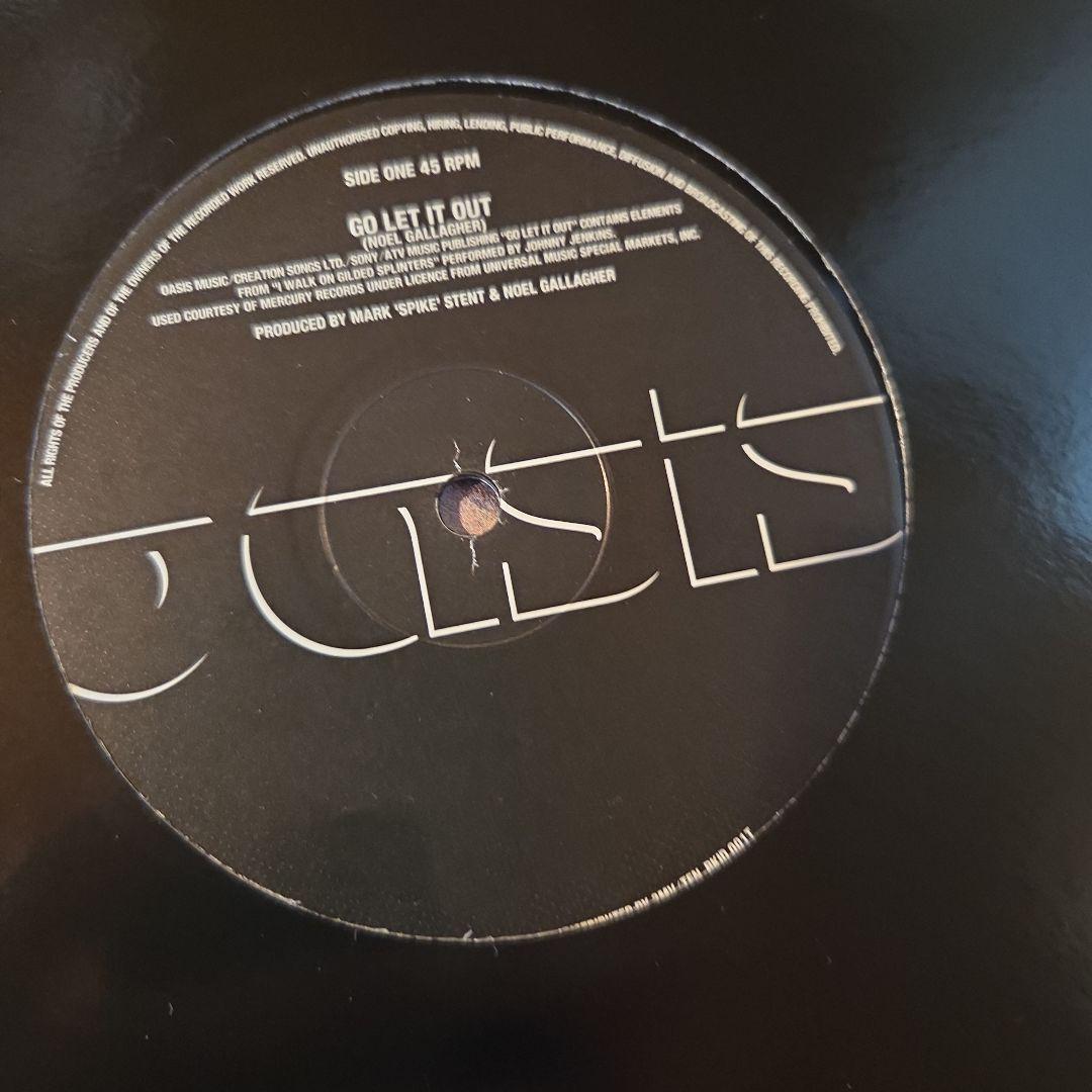 Oasis Go Let It Out 12inchレコード
