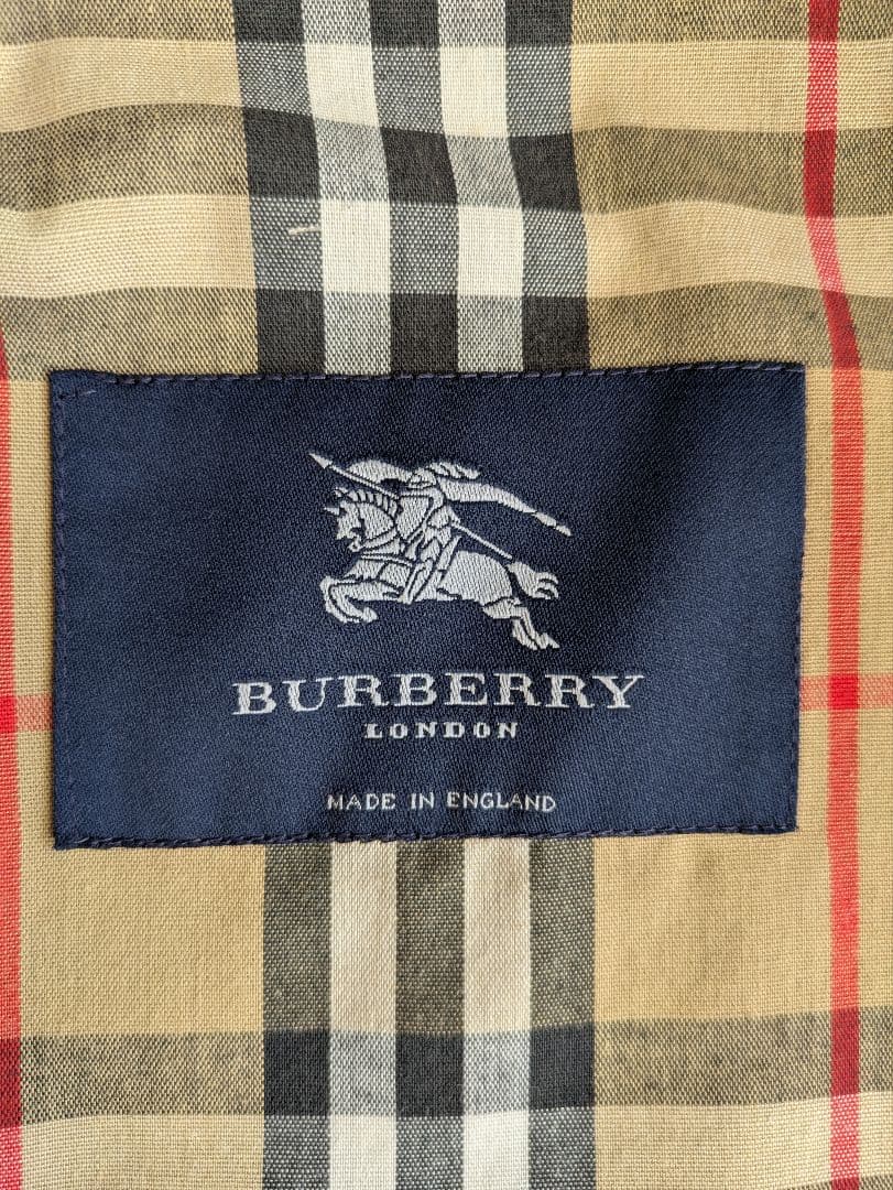 BURBERRY ベージュ トレンチコート（ステンカラーコート）イングランド製М