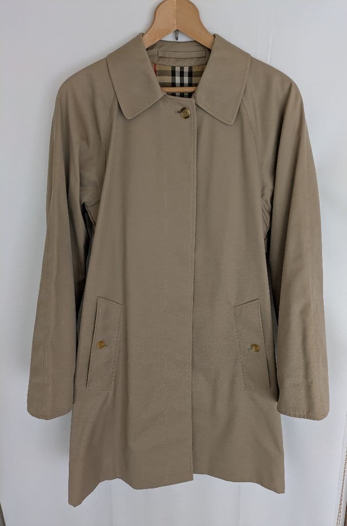 BURBERRY ベージュ トレンチコート（ステンカラーコート）イングランド製М