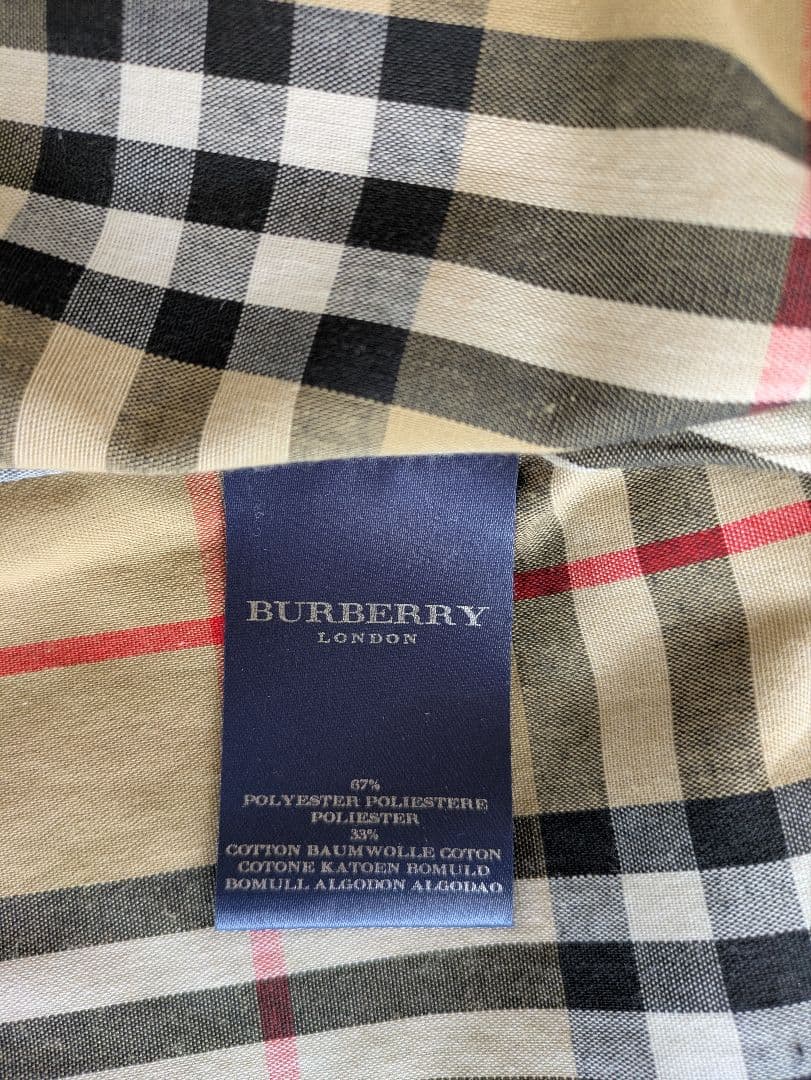 BURBERRY ベージュ トレンチコート（ステンカラーコート）イングランド製М