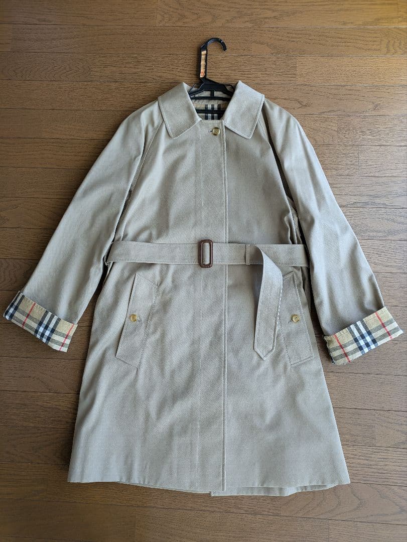 BURBERRY ベージュ トレンチコート（ステンカラーコート）イングランド製М