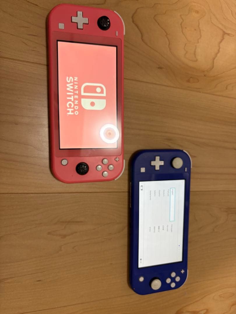 Nintendo Switch Lite ピンク・ブルー　ジャンク