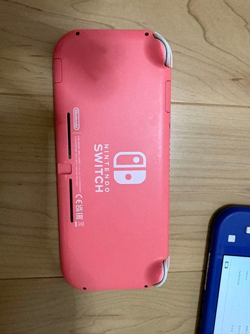 Nintendo Switch Lite ピンク・ブルー　ジャンク
