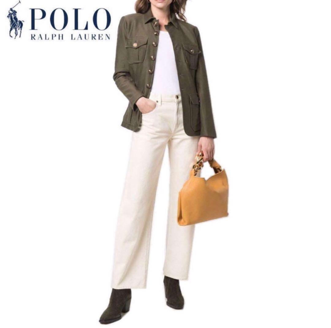 現行品✨極美品 ポロ ラルフローレン ストレッチ コットン ツイル ブレザー