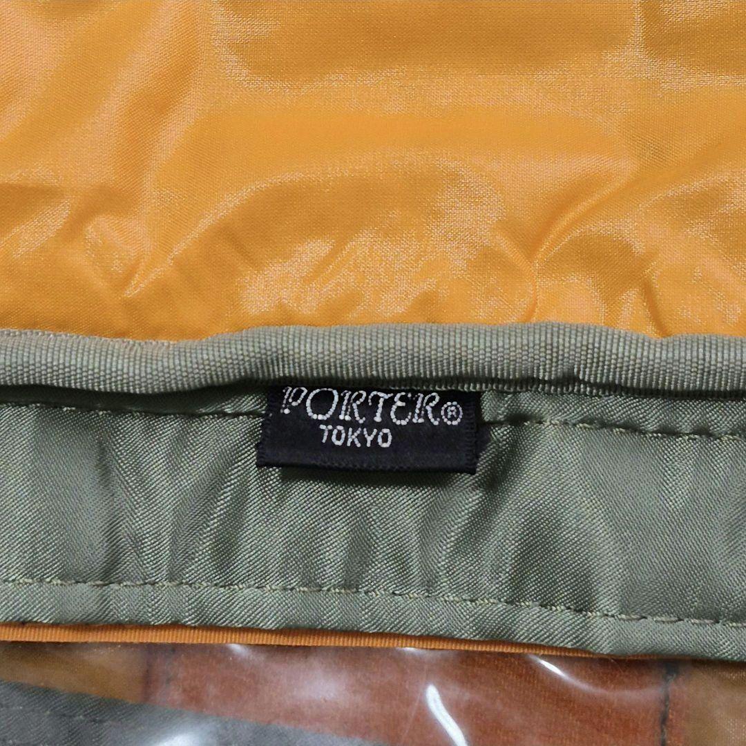 PORTER タンカー 2WAY ダッフルバッグ 大容量 セージグリーン