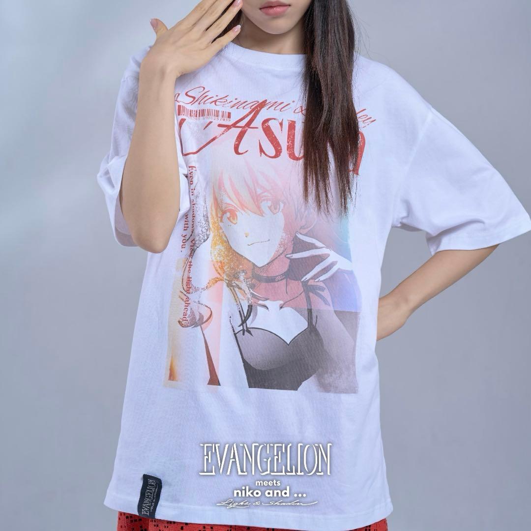 レア品 海外限定 エヴァンゲリオン niko and... Tシャツ アスカ