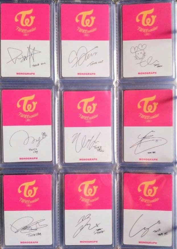 TWISCECOASTER/MONOGRAPH/トレカ！