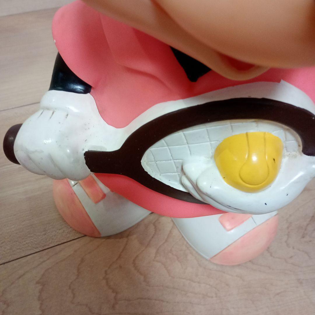 昭和レトロ☆三菱銀行 カウンターサイズ テニスミニー ソフビ貯金箱