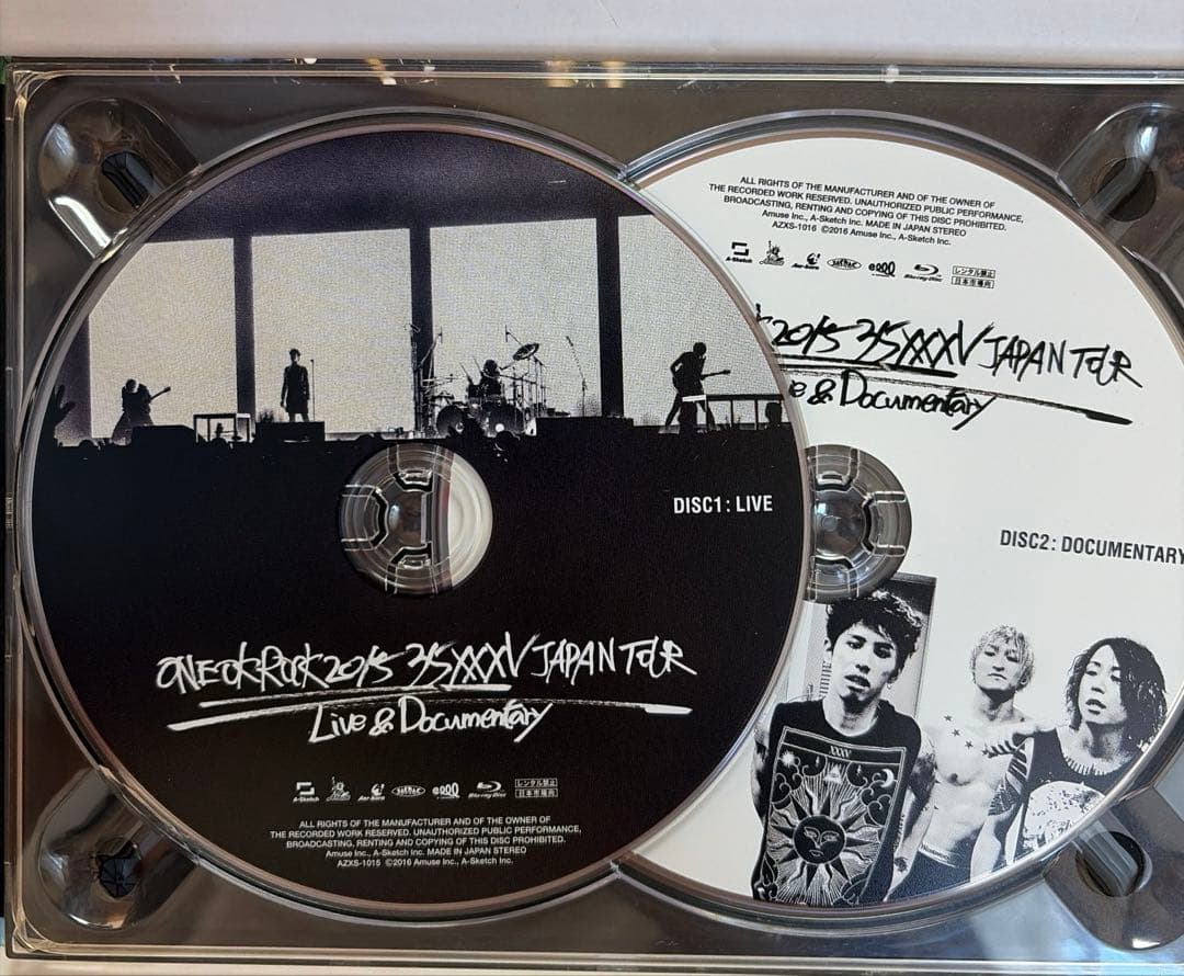 ONE OK ROCK BluRay4枚セット