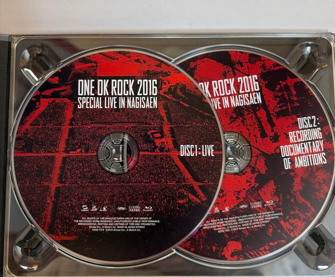 ONE OK ROCK BluRay4枚セット
