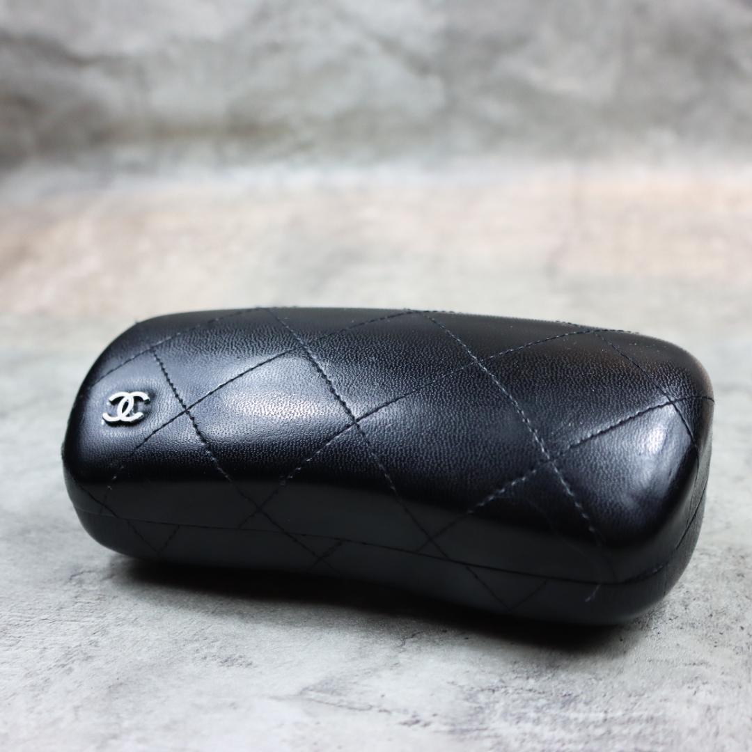 CHANEL シャネル サングラス ツイードテンプル ココマーク ブラック