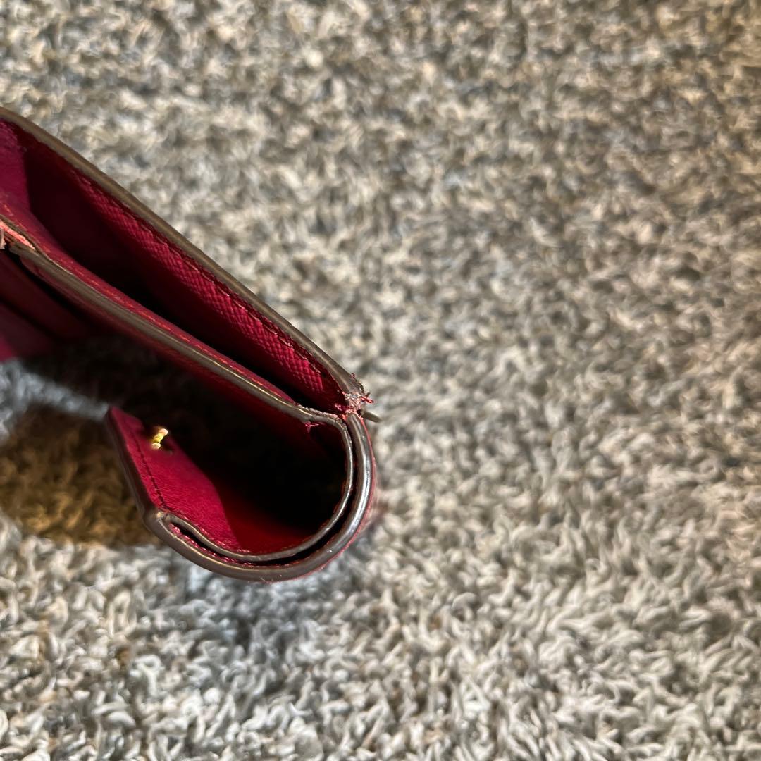 LOUIS VUITTON 三つ折り財布 ブラウン/ピンク