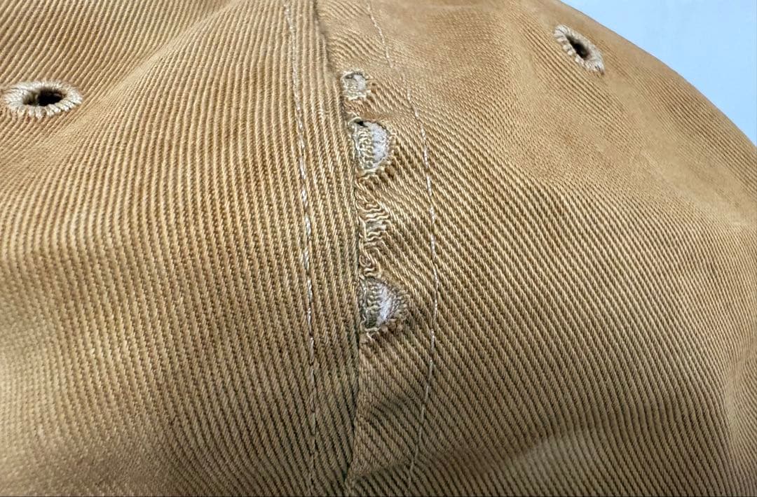 RRL レザーつば キャップ 犬パッチ L Ralph Lauren