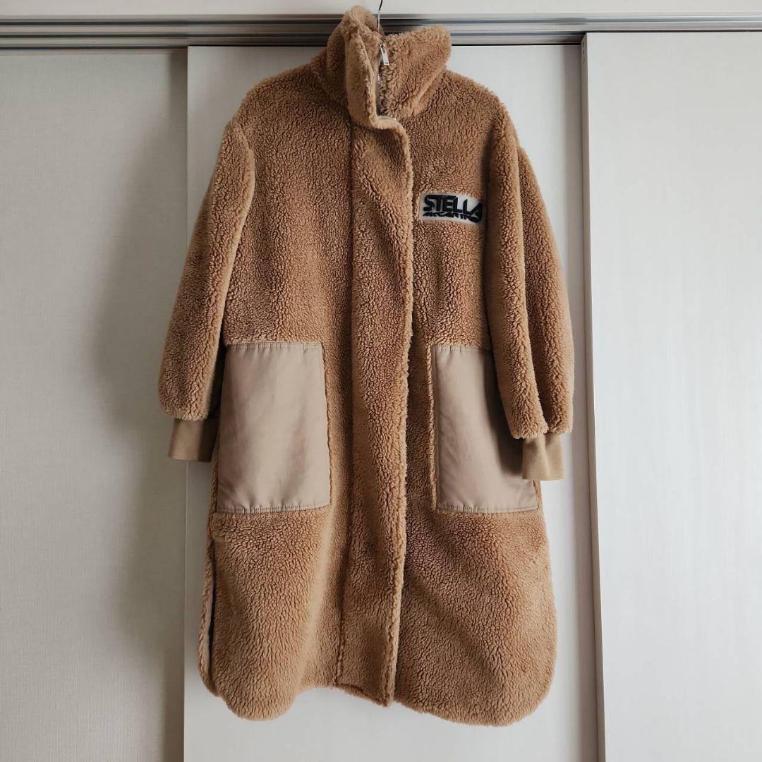 【STELLA McCARTNEY】ボアコート　テディコート　40サイズ