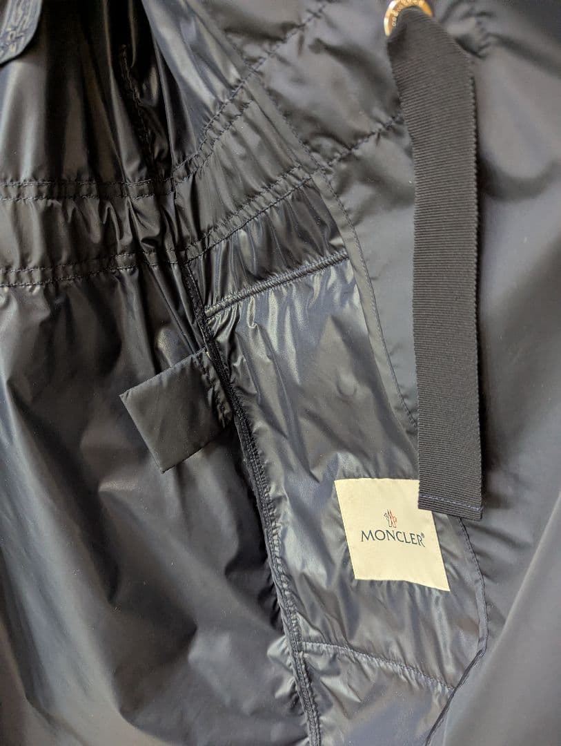MONCLER モンクレール フード付き コート ネイビー