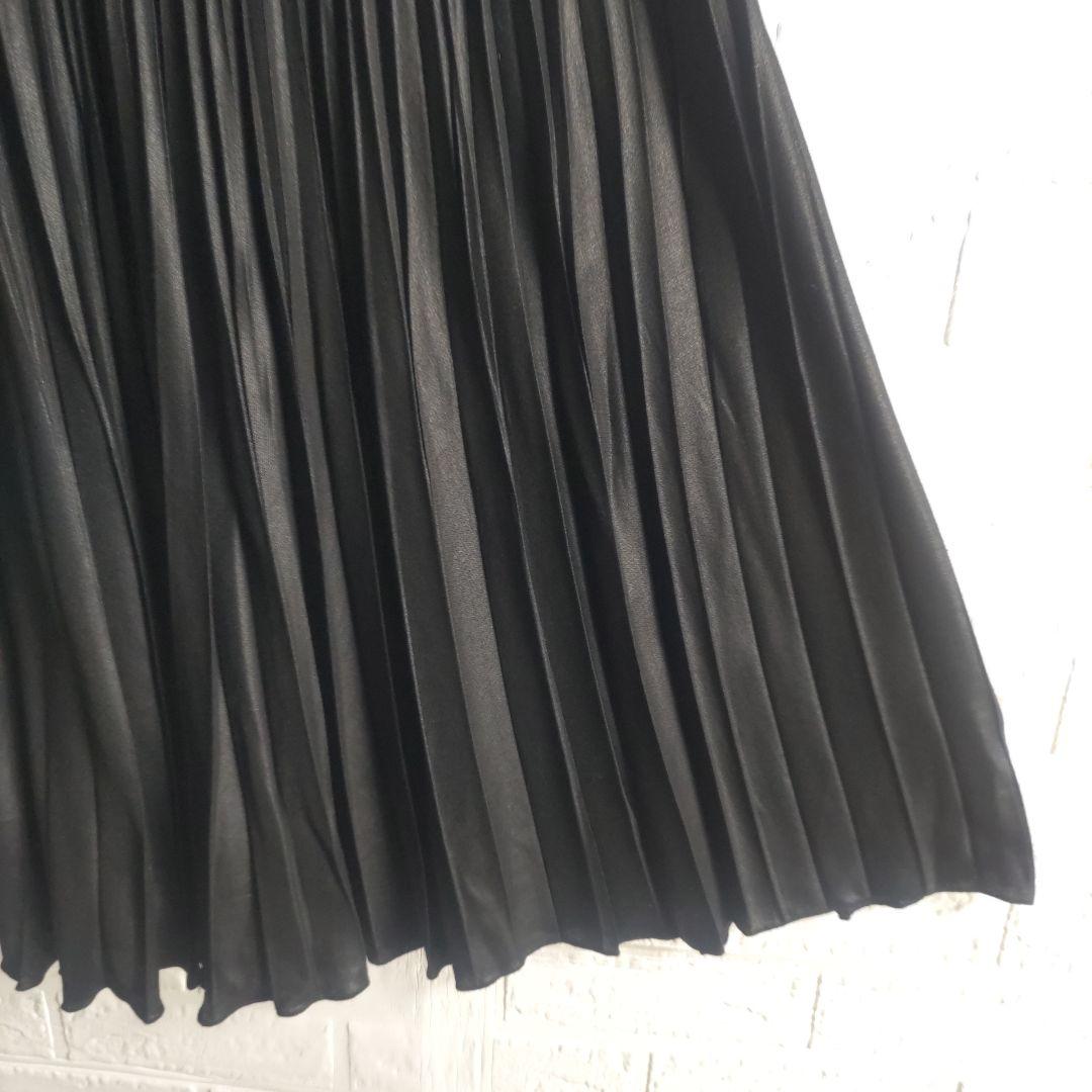 Leilian　レリアン　プリーツ　ロング　スカート　17+　大きい