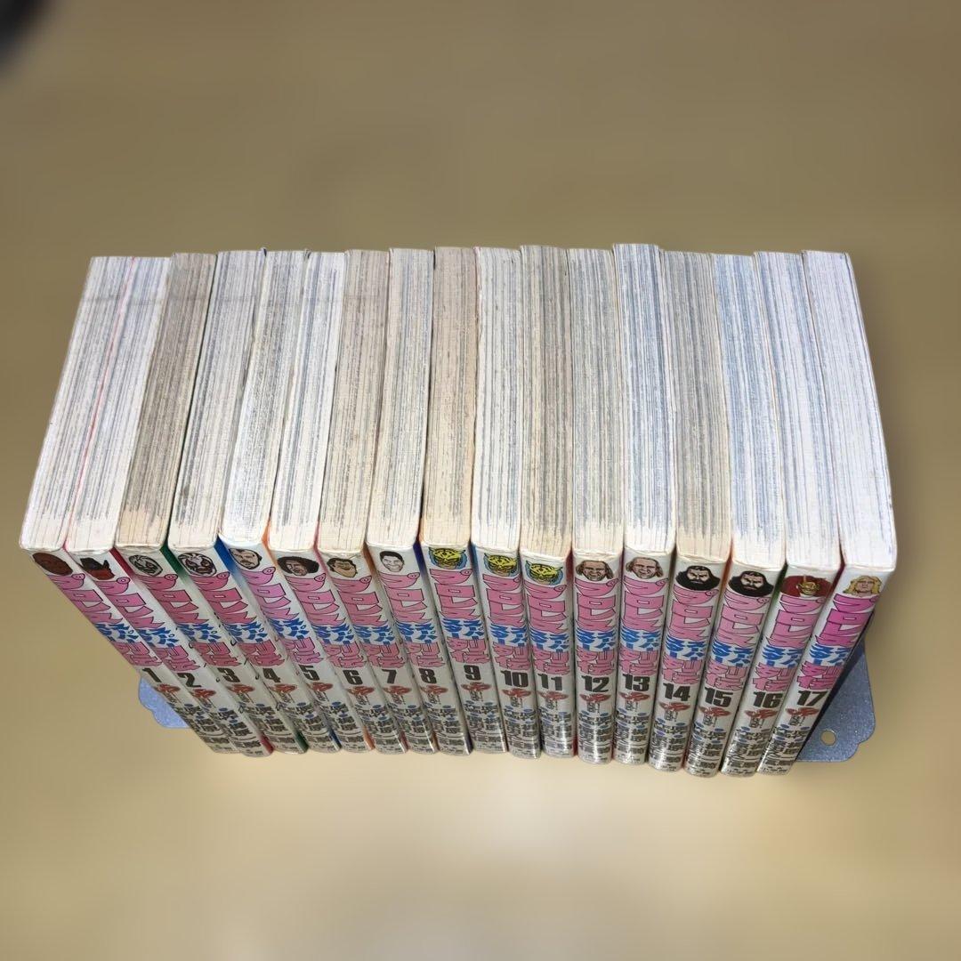 プロレススーパースター列伝 全17巻 原作◯梶原一騎 作画◯原田久仁信／小学館