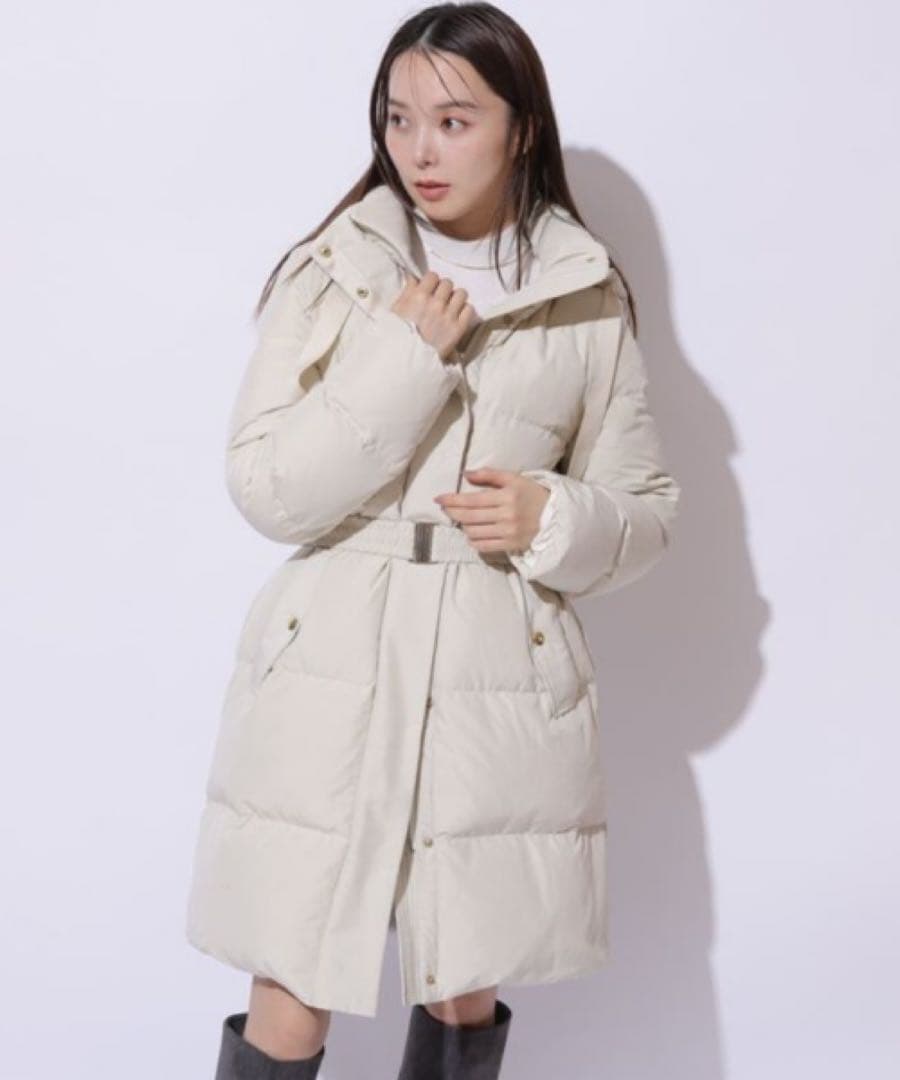 【短時間着用美品】マイストラーダ　ミドルダウンコート