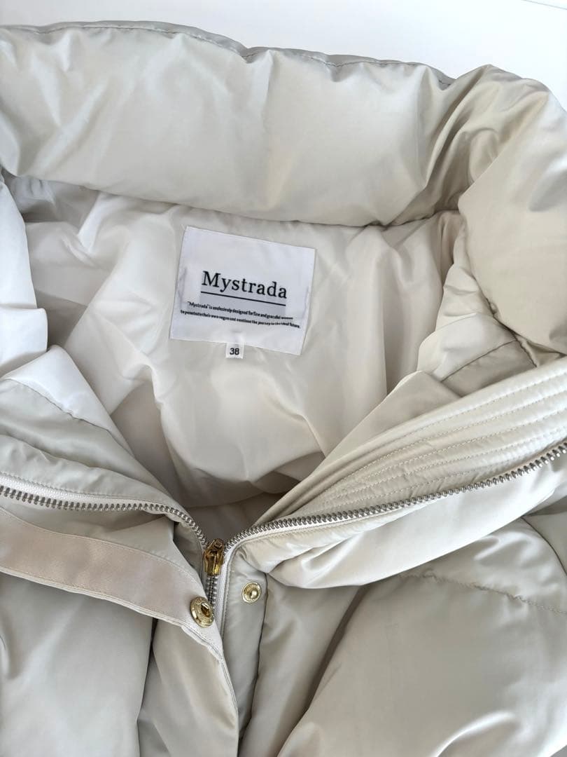 【短時間着用美品】マイストラーダ　ミドルダウンコート