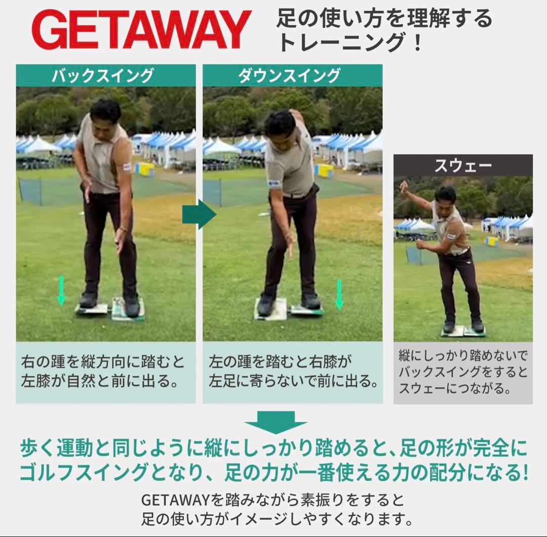 【値下げ✨】ゲッタウェイ ゴルフ練習器具 getaway