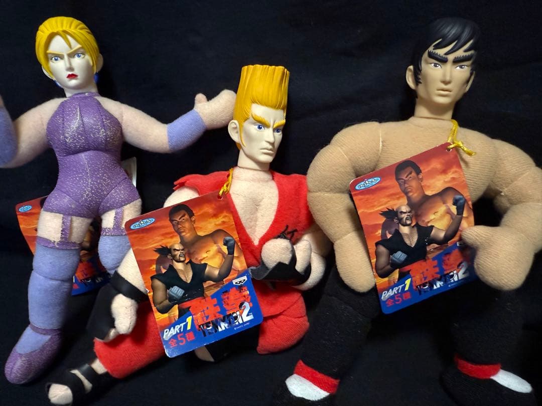 【まとめ売り★タグ付きあり】鉄拳　TEKKEN　パート1　ぬいぐるみ