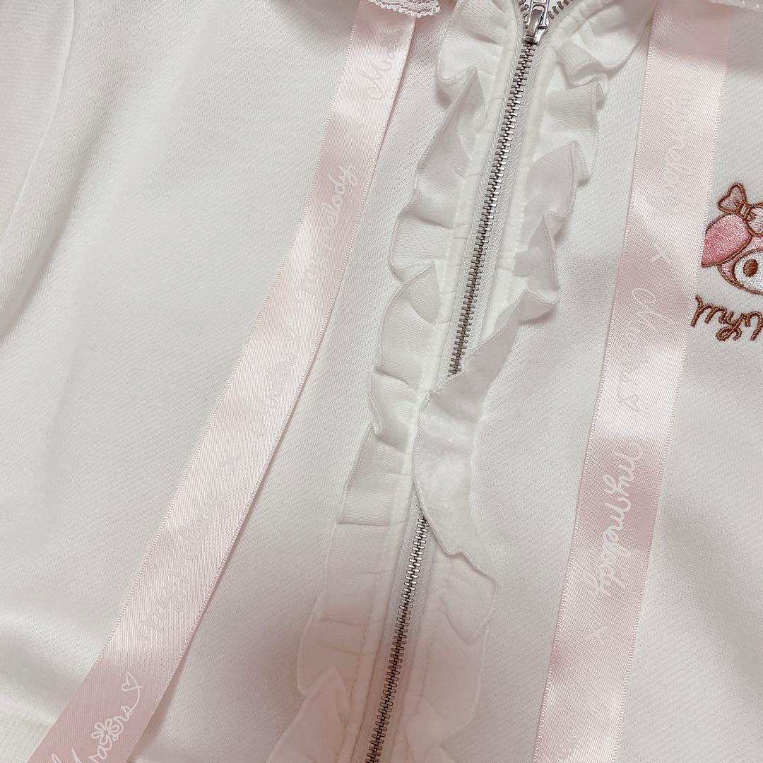 新品タグ付♡プリメロ×マイメロ♡コラボ♡セットアップ♡ホワイト♡