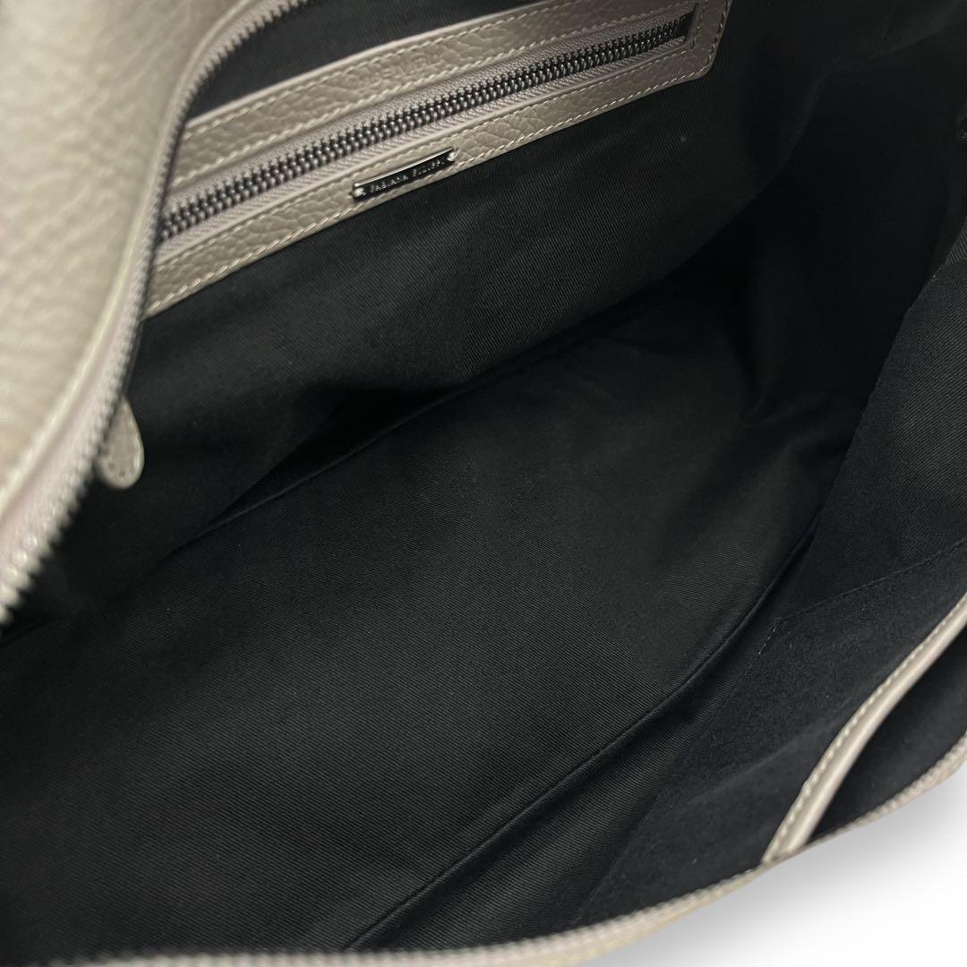 極美品■ファビアナフィリッピ 2way ボストンバッグ ショルダー付 ロゴ型押し