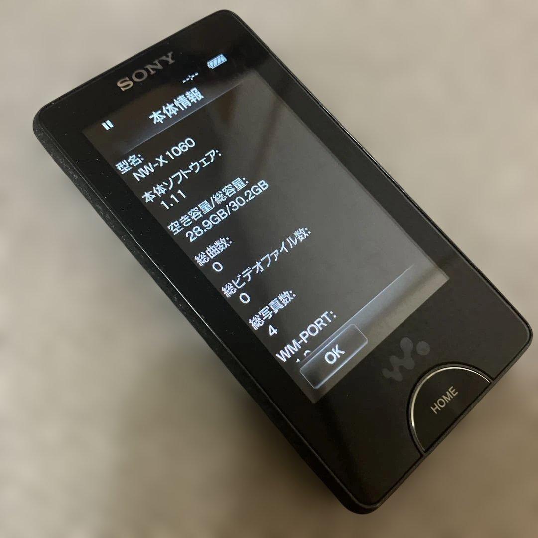 SONY NW-X1060 デジタルオーディオプレーヤー 32GB A6181