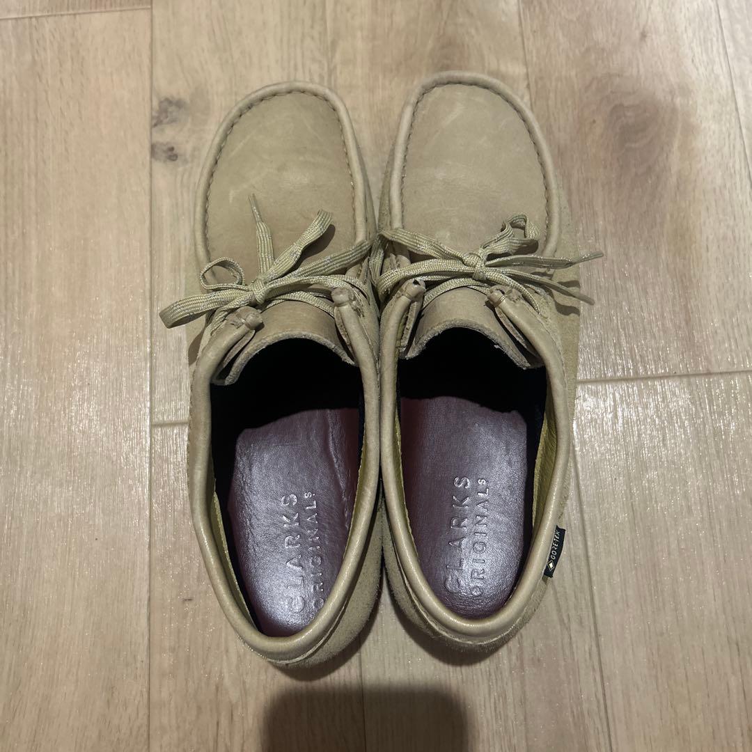 Clarks ワラビー ゴアテックス モカシンシューズ