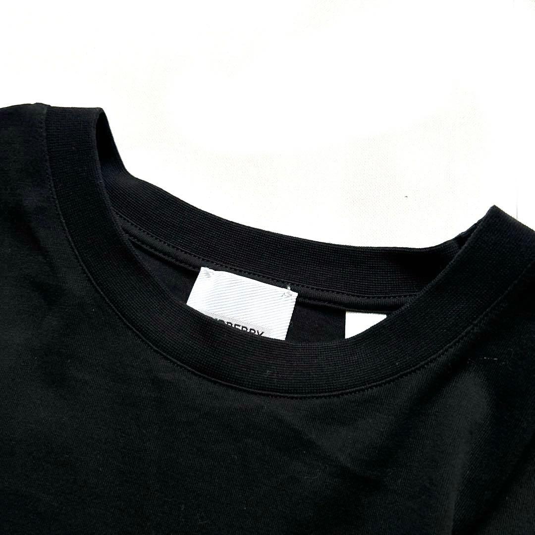 あよー　BURBERRY ノバチェック柄袖切り替えTシャツMサイズ