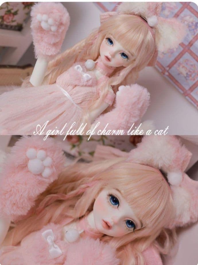 DH282 bjd 1/4 ドール本体 Satani　球体関節人形 ハンドメイド