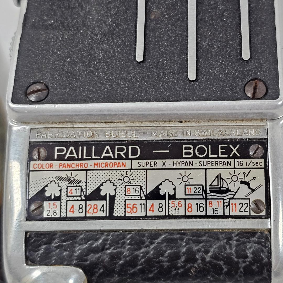 【ヴィンテージ】PAILLARD-BOLEX 8mm フィルムカメラ オブジェ
