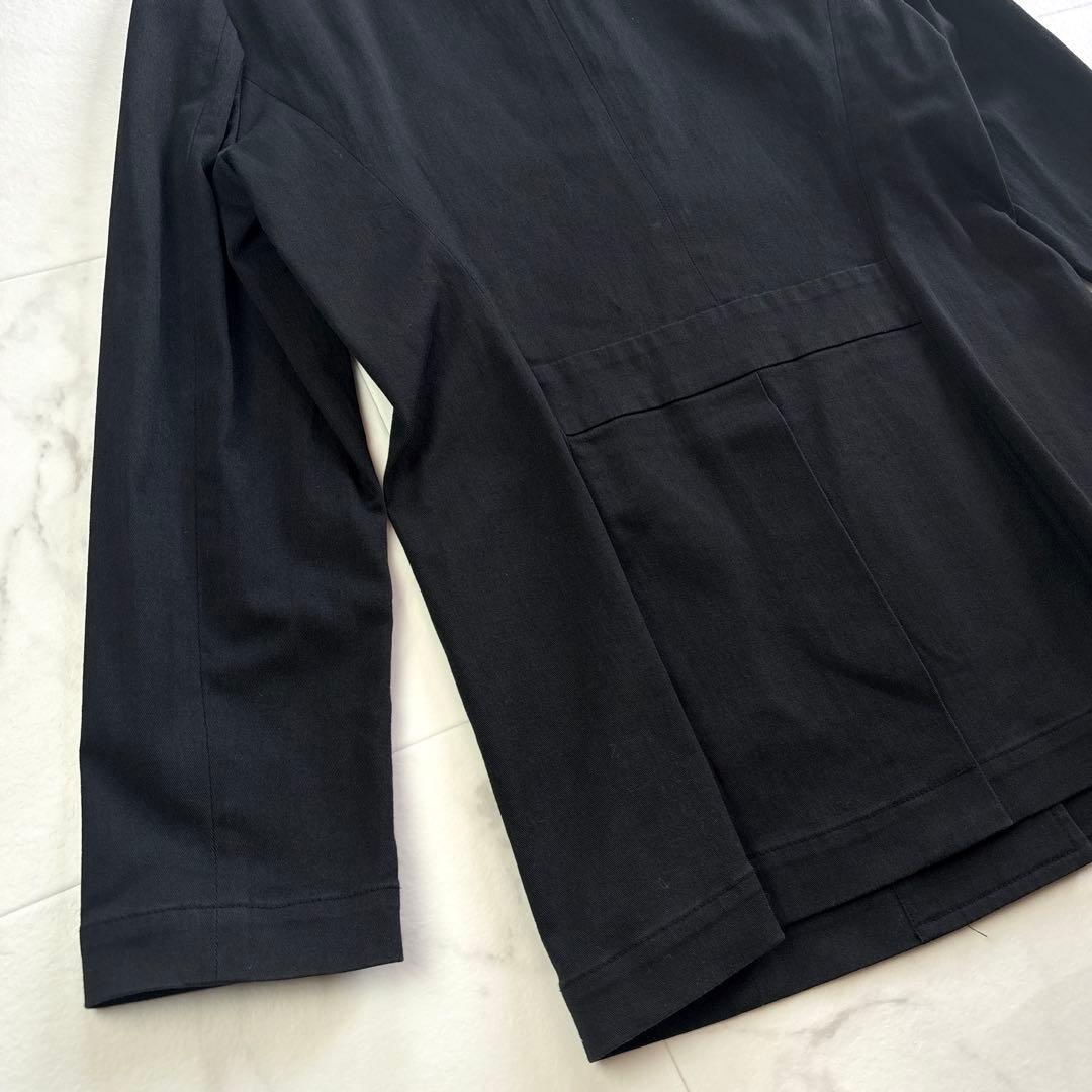 90s　ISSEY MIYAKE　 PERMANENTE　ロングジャケット 黒