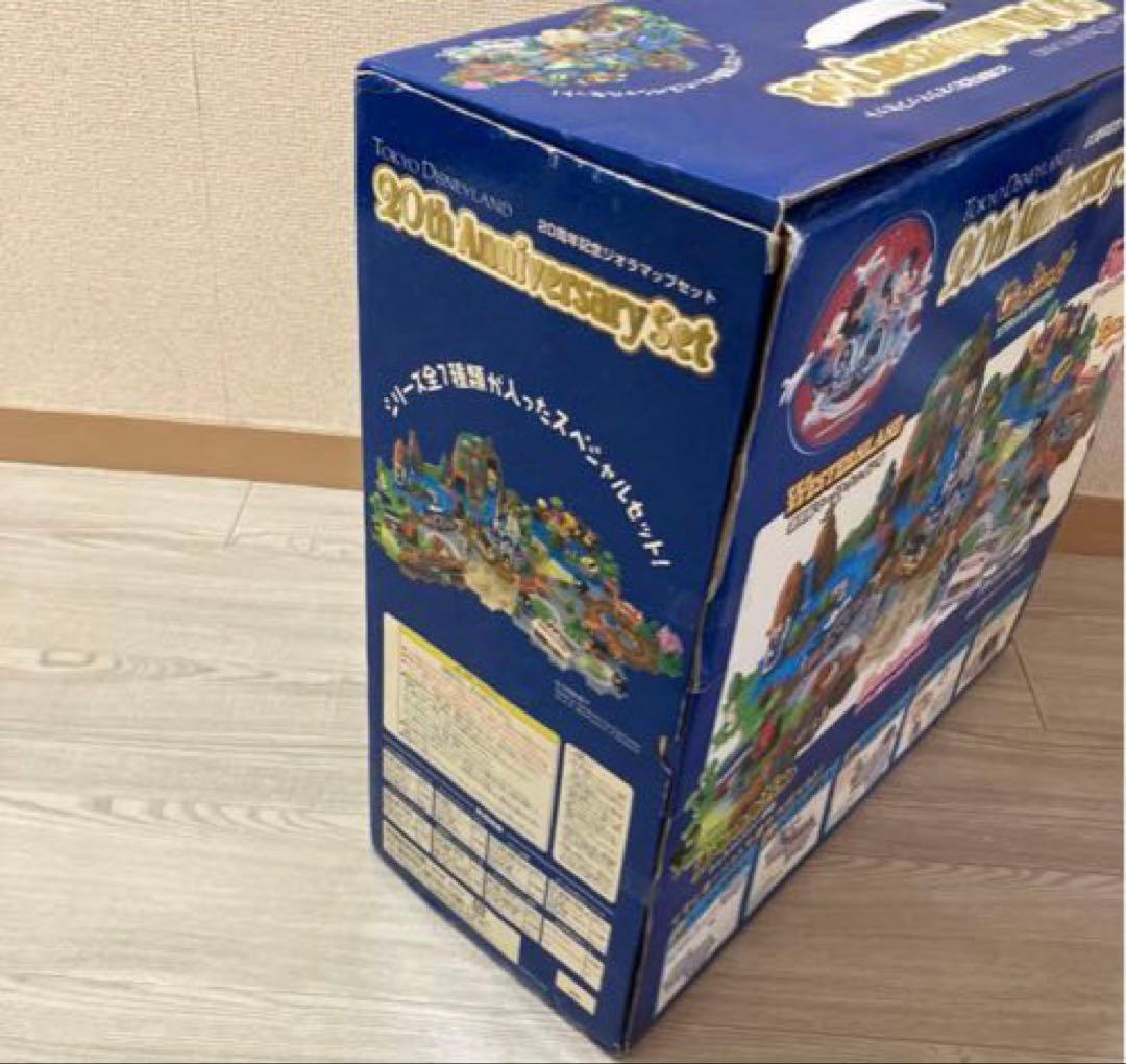 東京ディズニーランド ディズニー 20周年記念 ジオラマップセット