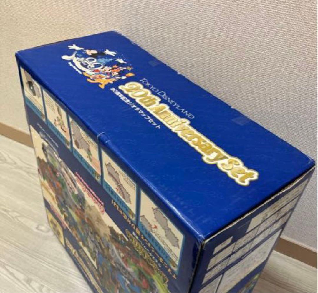 東京ディズニーランド ディズニー 20周年記念 ジオラマップセット