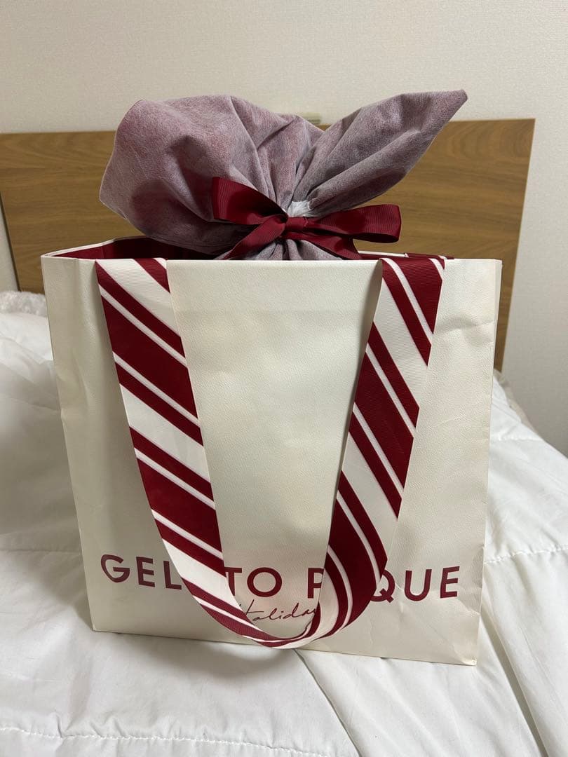 GELATO PIQUE パウダービスケットジャガードプルオーバー セットアップ